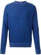 Massimo Alba Slim Fit Sweatshirt, Men's, Size: Medium, Blue, Cashmere