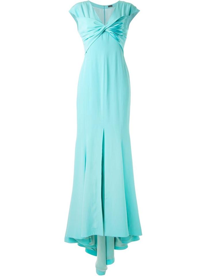 Alexis Mabille Twisted Front Evening Dress