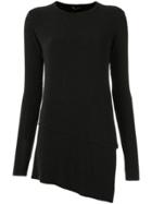 Uma Raquel Davidowicz Asymmetric Blouse - Black