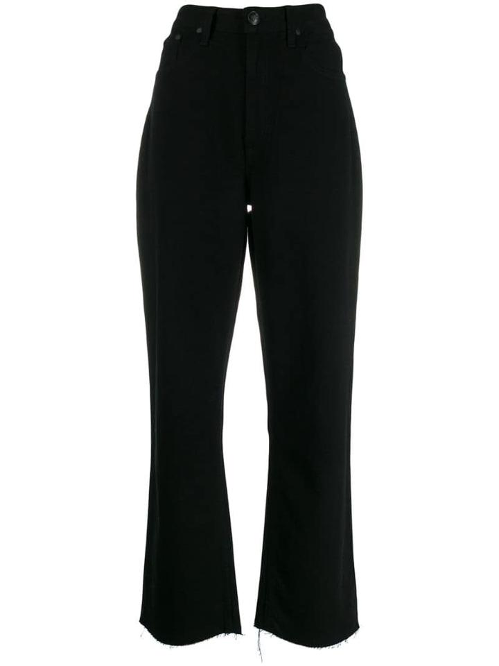 Rag & Bone /jean Straight Leg Jeans - Black