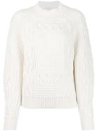 Givenchy 4g Knitted Sweater - White