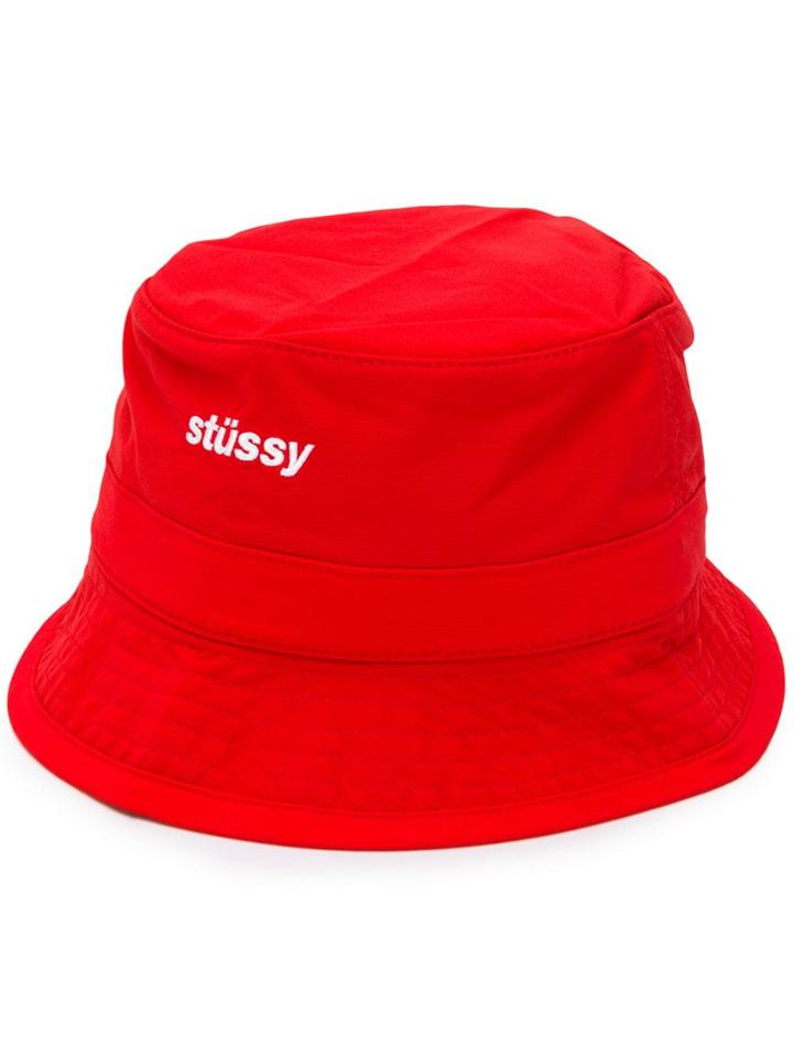Stussy Bungee Bucket Hat - Orange