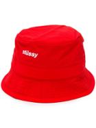 Stussy Bungee Bucket Hat - Orange