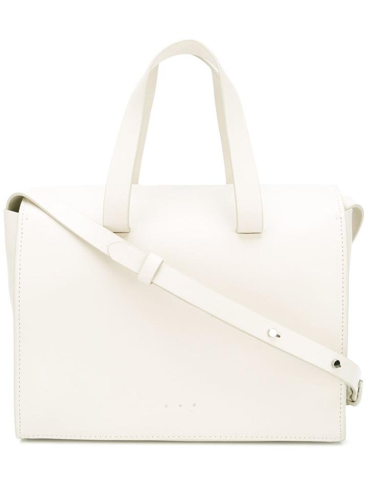 Aesther Ekme - Mini Barrel - Women - Calf Leather/polyurethane - One Size, White, Calf Leather/polyurethane
