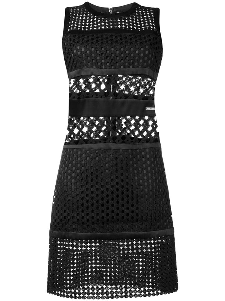 John Richmond Short Sleeveless Dress - Black