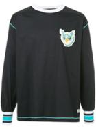 A(lefrude)e Owl Patch Sweatshirt - Black