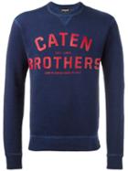 Dsquared2 - Caten Brothers Sweatshirt - Men - Cotton - Xxl, Blue, Cotton
