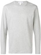 Comme Des Garçons Shirt Logo Printed Jumper - Grey