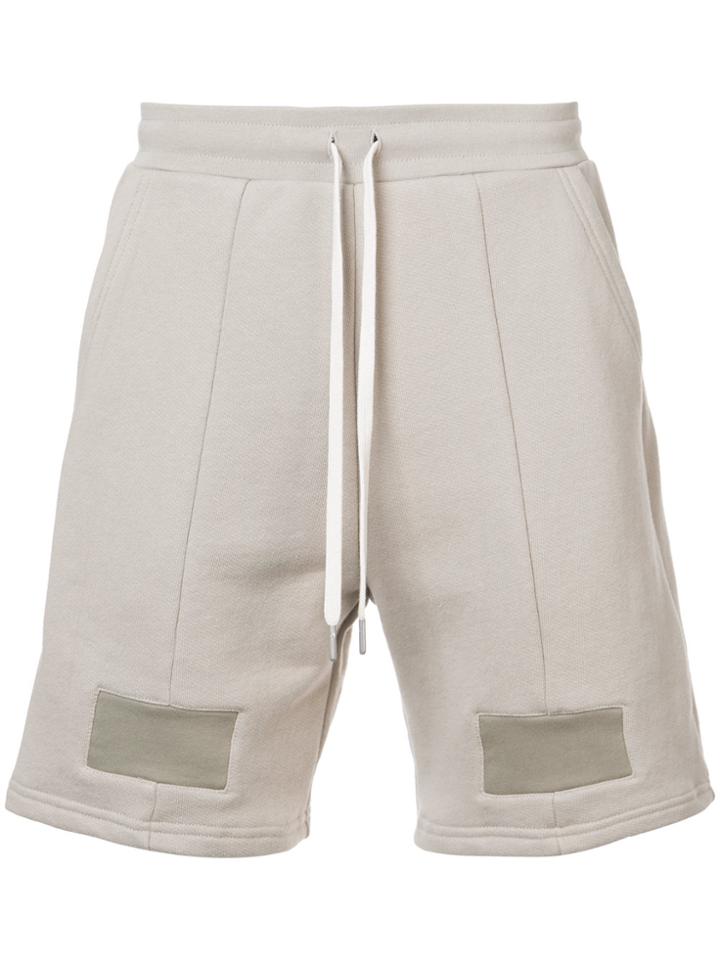 John Elliott Casual Drawstring Shorts - Nude & Neutrals