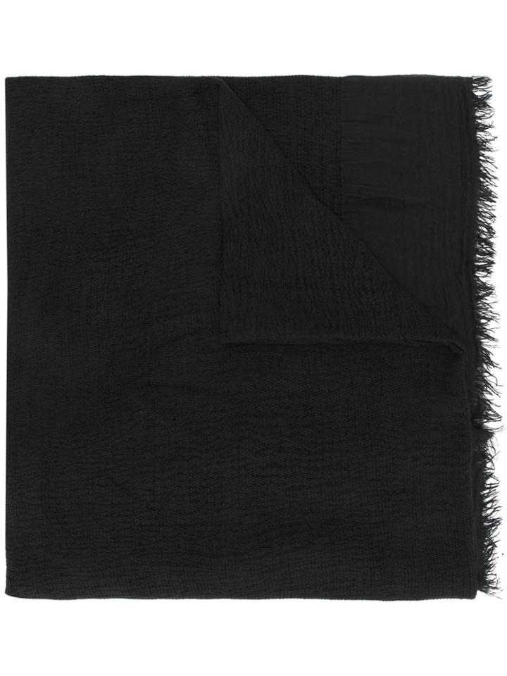 Faliero Sarti Ciniglina Scarf - Black