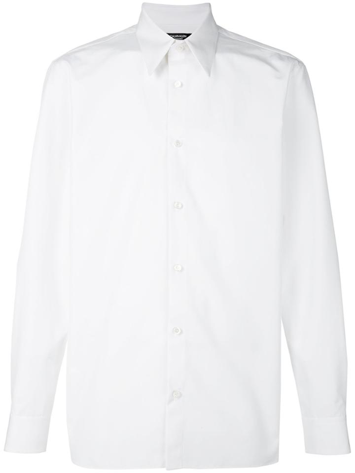 Calvin Klein 205w39nyc Back Printed Shirt - White