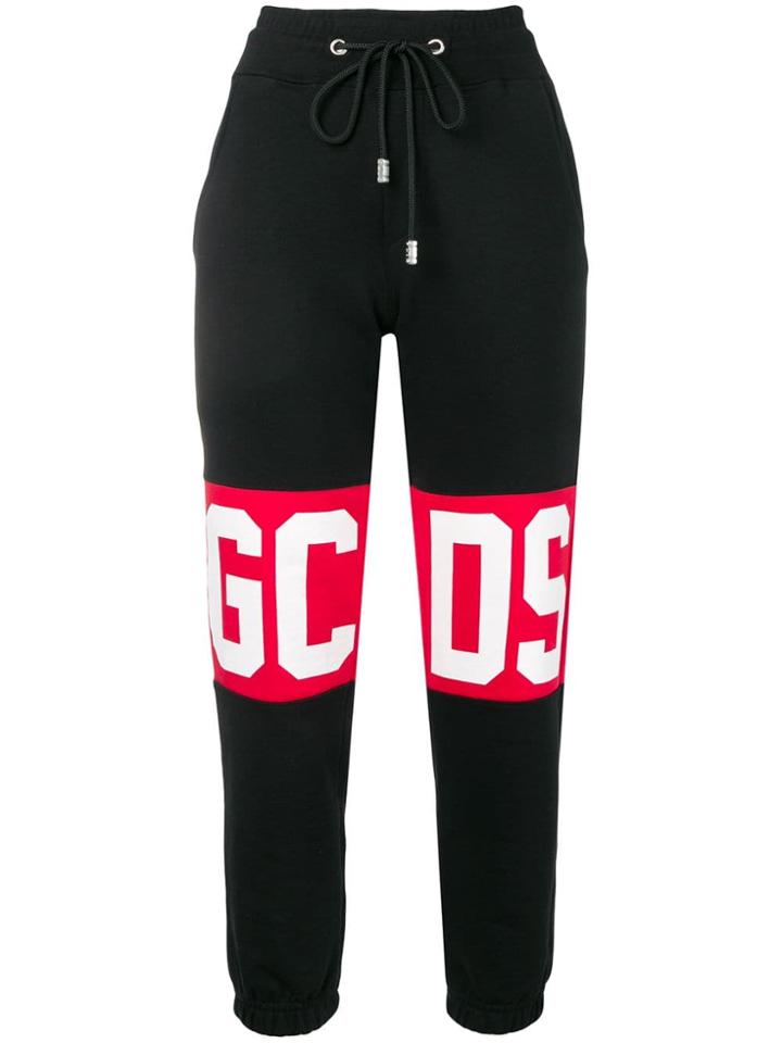 Gcds High Waist Track Pants - Black