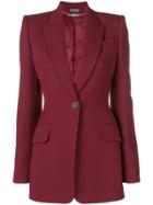 Alexander Mcqueen Perfectly Fitted Jacket - Red