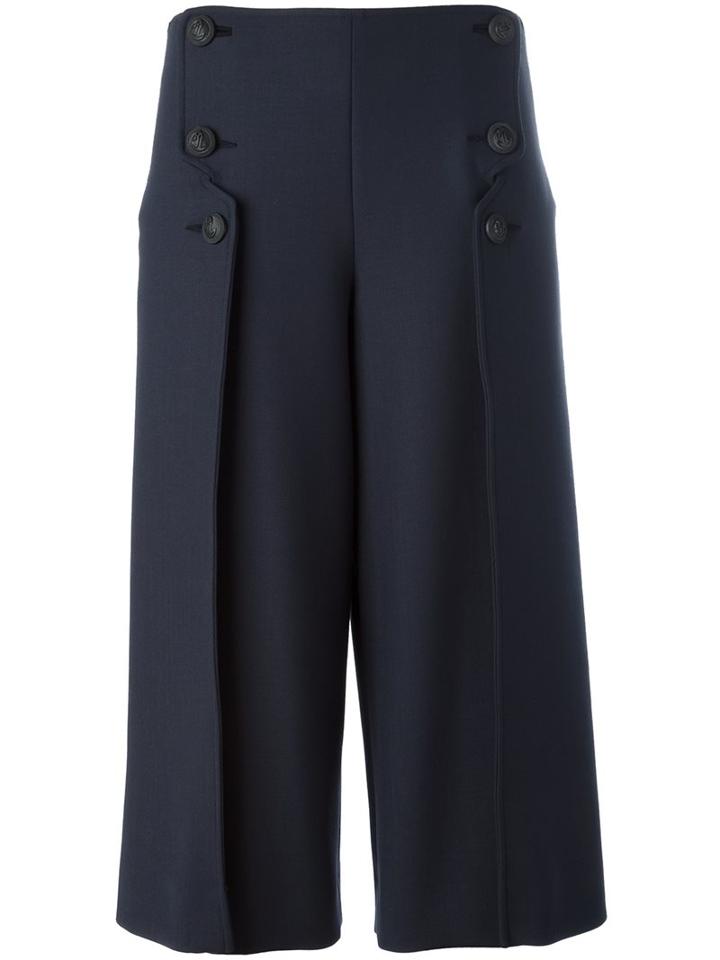 Cédric Charlier Button Front Trousers