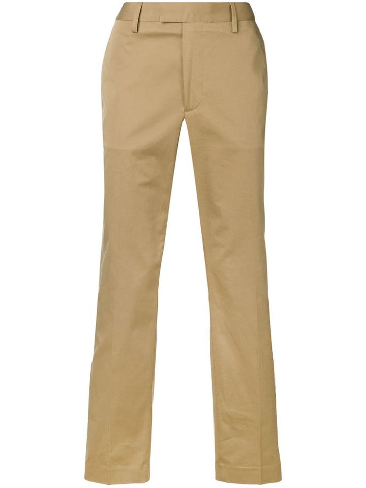 Acne Studios Straight Slim Chino Trousers - Brown