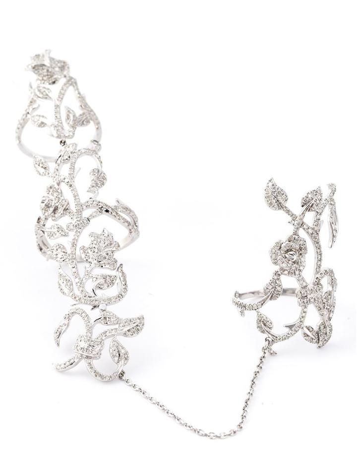 Elise Dray 'georgia' Double Finger Bondage Ring