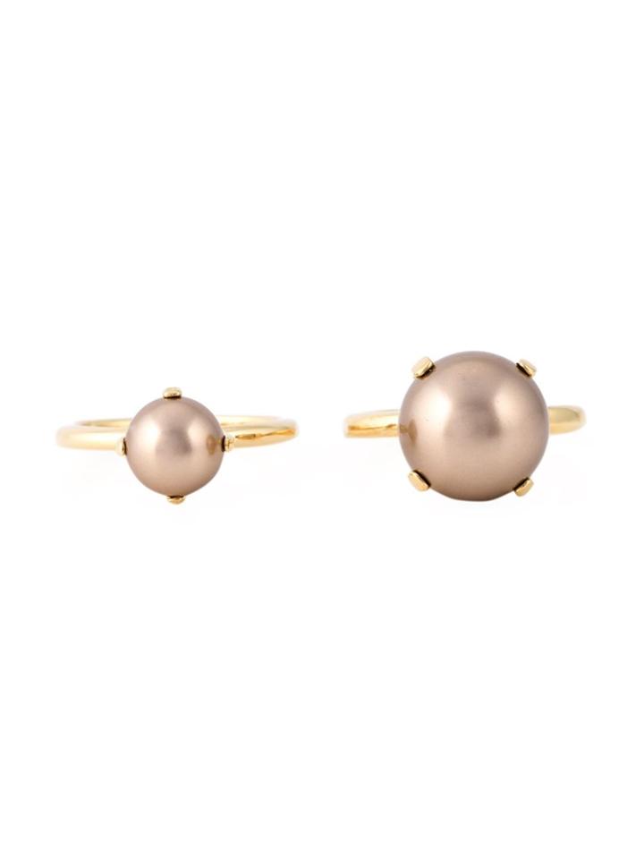 Wouters & Hendrix 'holiday' Set Of Rings - Metallic