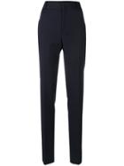 Saint Laurent Tailored Fitted Trousers - Blue