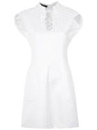 Reinaldo Lourenço Lace-up Dress - White