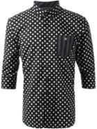 Guild Prime Polka Dot Print Shirt, Men's, Size: 1, Black, Cotton