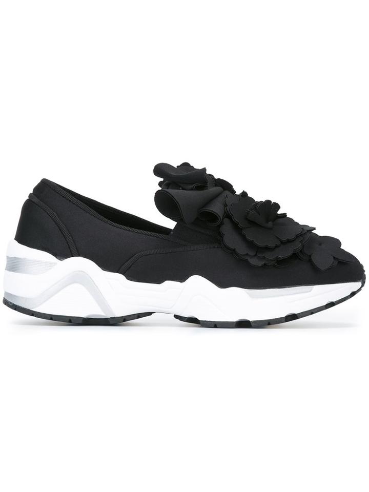 Suecomma Bonnie Flower Appliqué Sneakers
