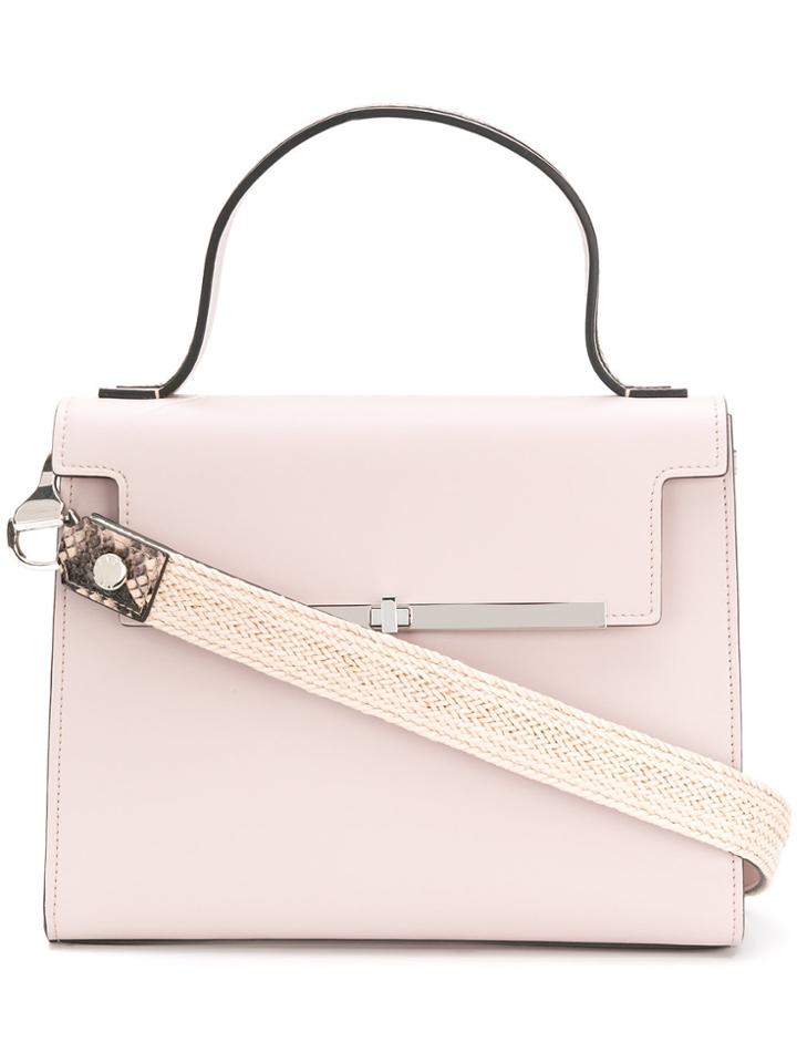 Casadei Trapeze Shoulder Bag - Pink & Purple