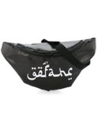 Undercover Logo Printed Bum Bag - Black