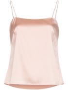 Alexandre Vauthier Spaghetti Strap Cami Top - Pink