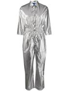 Simon Miller Metallic Bolier Suit - Silver