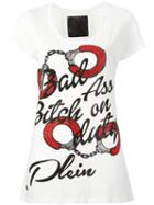 Philipp Plein 'leuchars' T-shirt, Women's, Size: Xs, White, Cotton
