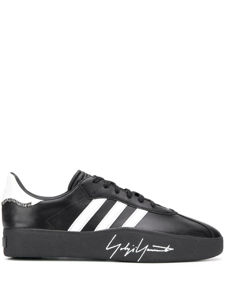 Y-3 Chunky Sole Lace-up Sneakers - Black