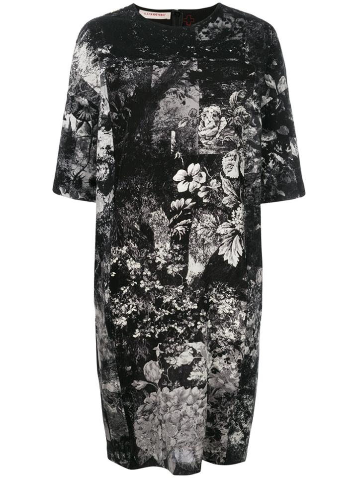 A.f.vandevorst Printed T-shirt Dress - Grey