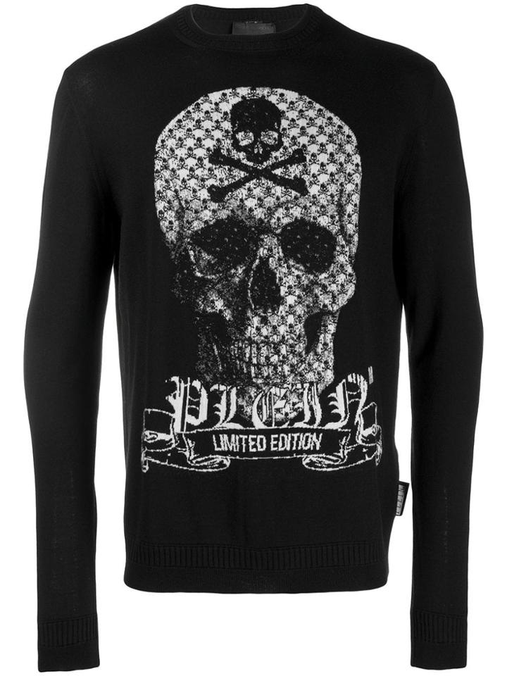Philipp Plein Skull Jumper - Black