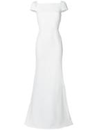 Roland Mouret Fitted Dress - White
