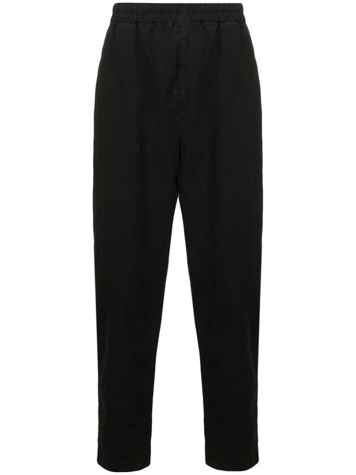 Undercover Mid-rise Relaxed Fit Trousers - Black