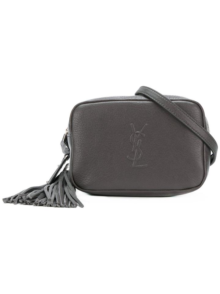 Saint Laurent Lou Belt Bag - Grey