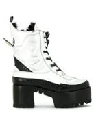 Andrea Bogosian Metallic Platform Boots