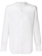 Bagutta Mandarin Collar Shirt - White