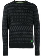 Frankie Morello Logo Sweater - Black