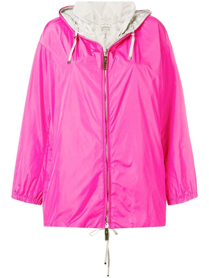 Max Mara Reversible Hooded Jacket - Pink