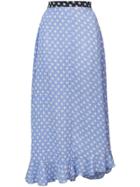 Stine Goya Marigold Star Print Skirt - Blue