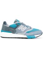 New Balance 597 Panelled Sneakers - Blue