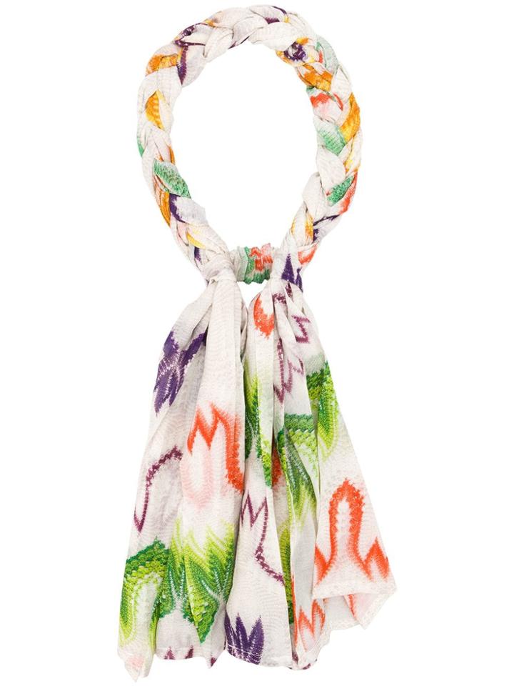Missoni Mare Braided Headband - Neutrals