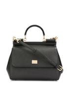 Dolce & Gabbana Top Handle Shoulder Bag - Black