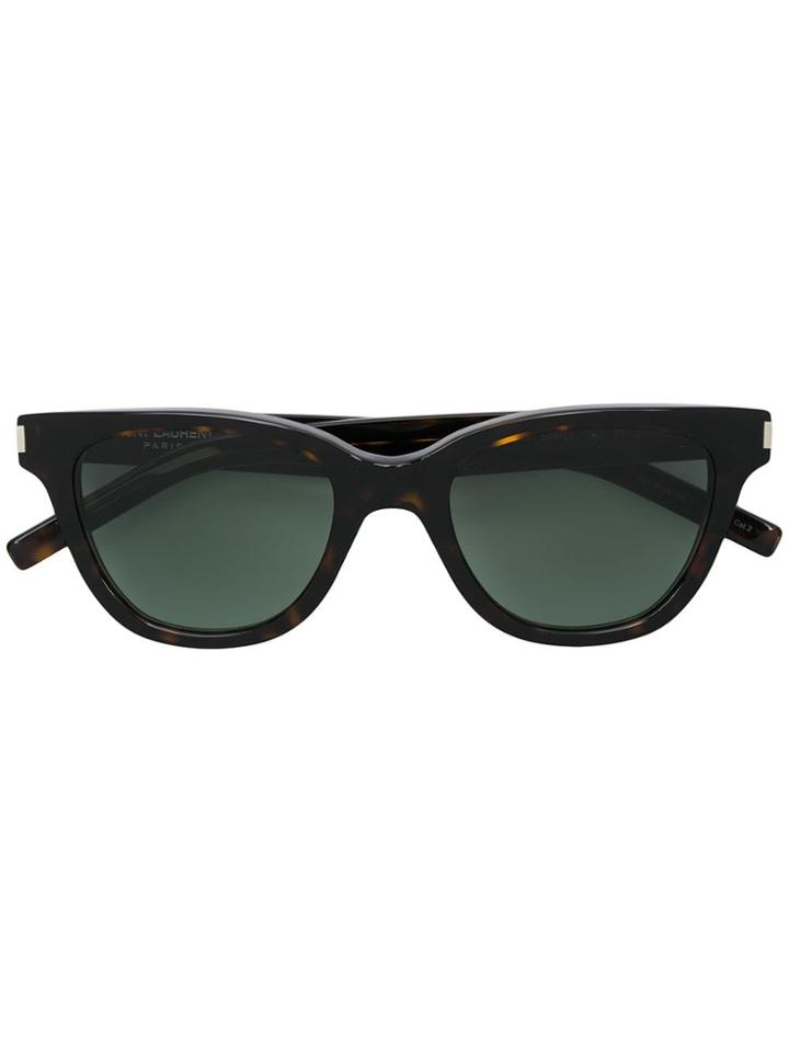 Saint Laurent Eyewear Sl 51 Sunglasses - Brown