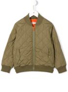 Stella Mccartney Kids Tiger Patch Bomber Jacket, Boy's, Size: 8 Yrs, Green