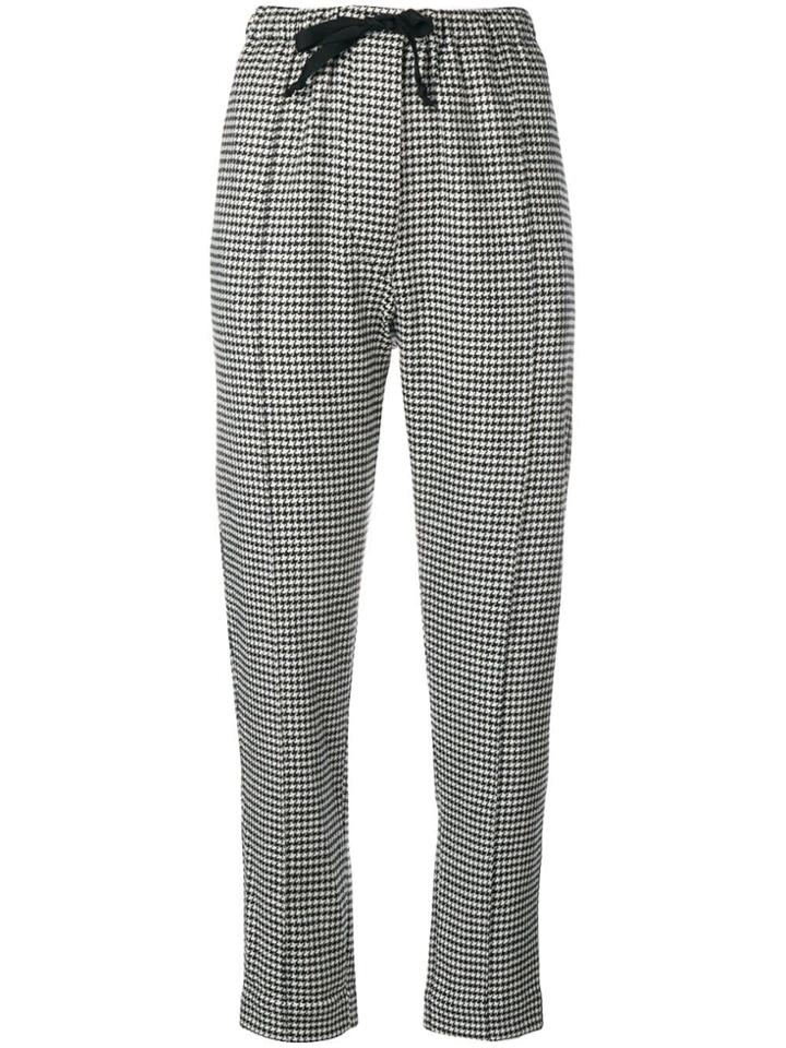 Tela Slim Fit Trousers - Black