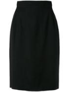 Chanel Pre-owned Classic Pencil Skirt - Black