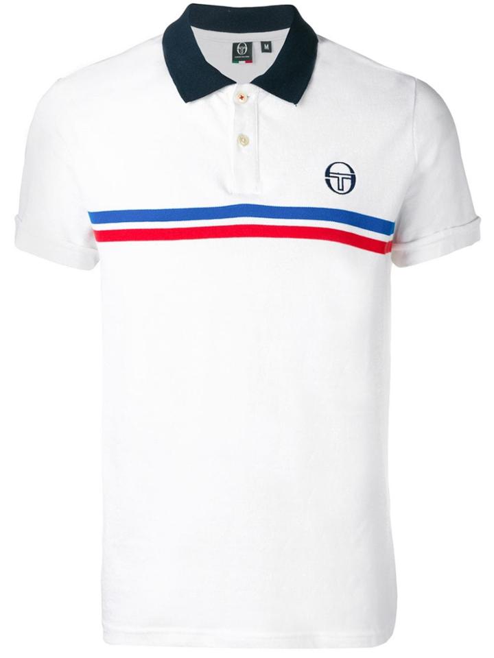 Sergio Tacchini Supermac Archivio Polo Shirt - White