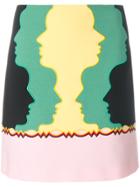 Vivetta Embroidered A-line Skirt - Multicolour